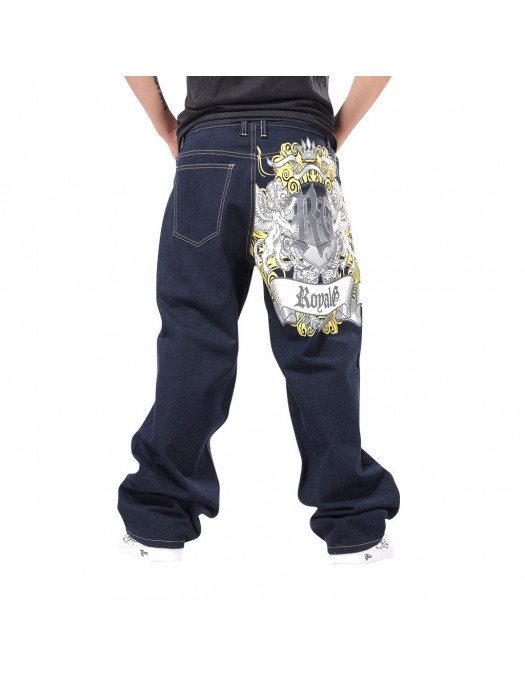 Townz Royal Baggy Yellow Jeans