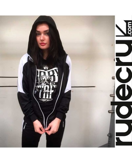 Panther Track Jacket BlackNWhite by BSAT