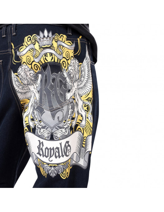 Townz Royal Baggy Yellow Jeans