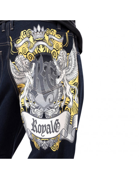 Townz Royal Baggy Yellow Jeans