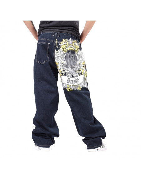 Townz Royal Baggy Yellow Jeans