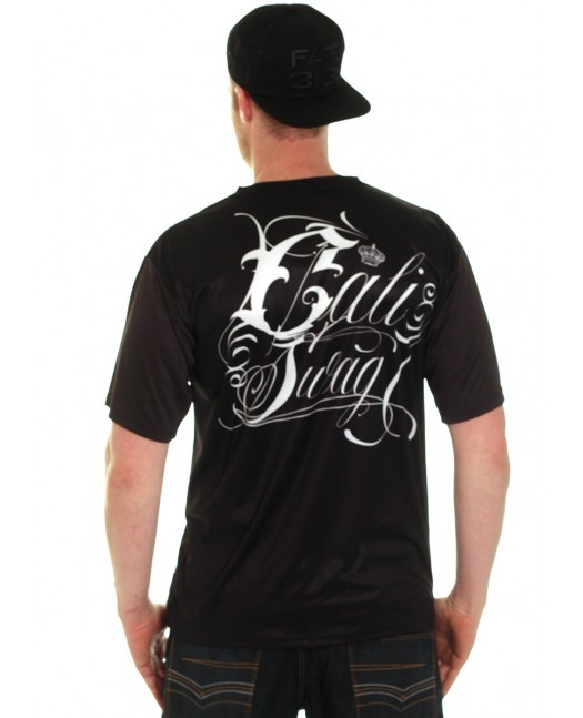 BSAT Baseball Chica Tee Black Baggy