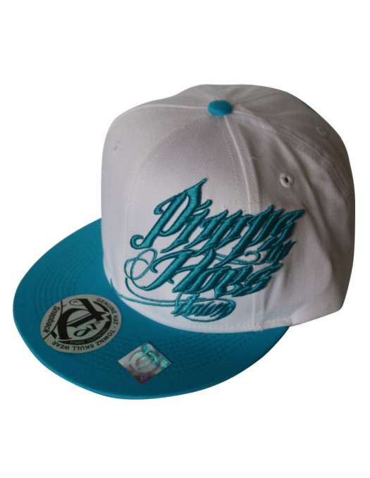 Townz Snapback Cap Pimps up aqua