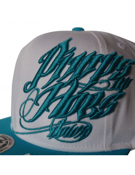 Townz Snapback Cap Pimps up aqua