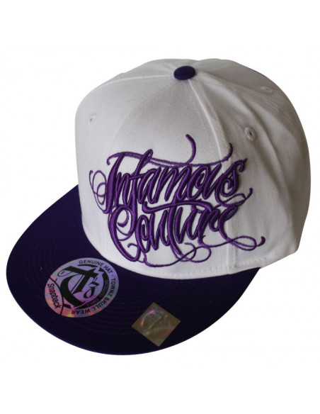 Townz Snapback Cap Infamous Couture purple