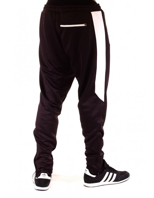BSAT Panther Track Pants BlackNWhite