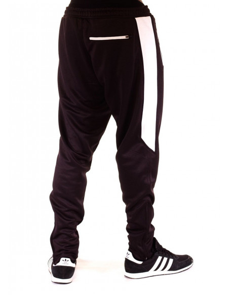 BSAT Panther Track Pants BlackNWhite