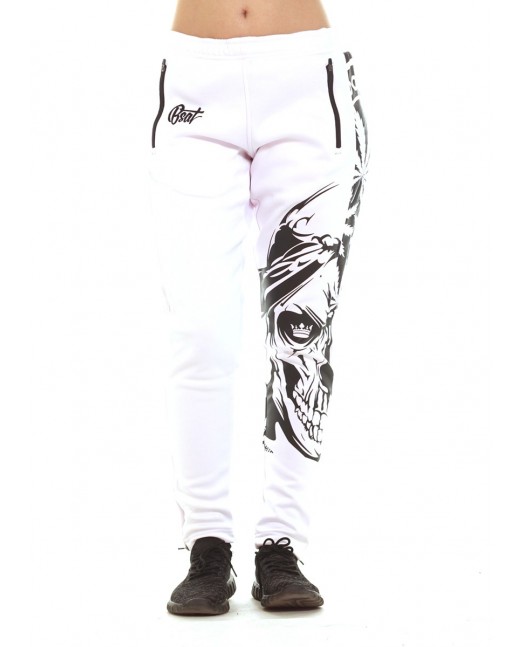 Panther Track Pants Smokin Skull by BSAT