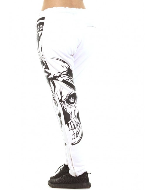 Panther Track Pants Smokin Skull by BSAT