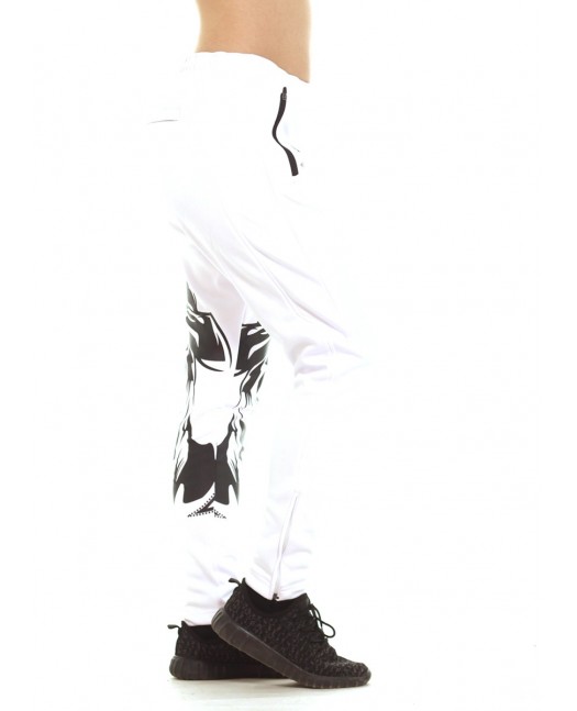 Panther Track Pants Smokin Skull by BSAT