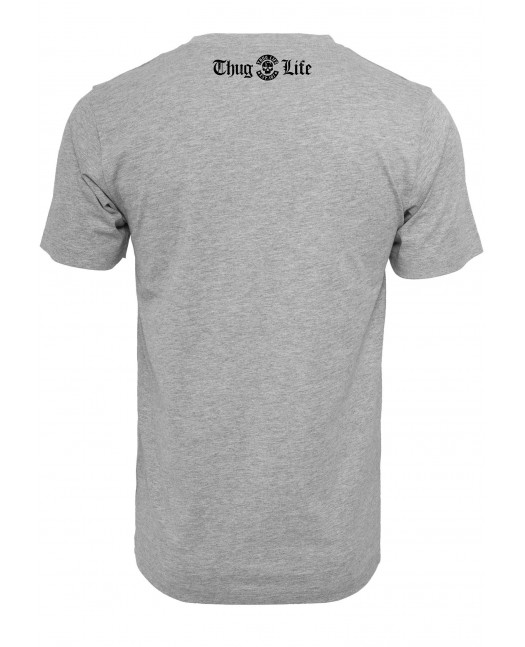 Skull brandlogo Tee Grey