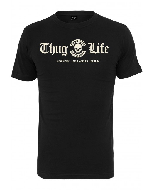 HipHop Thug Life Tee Black