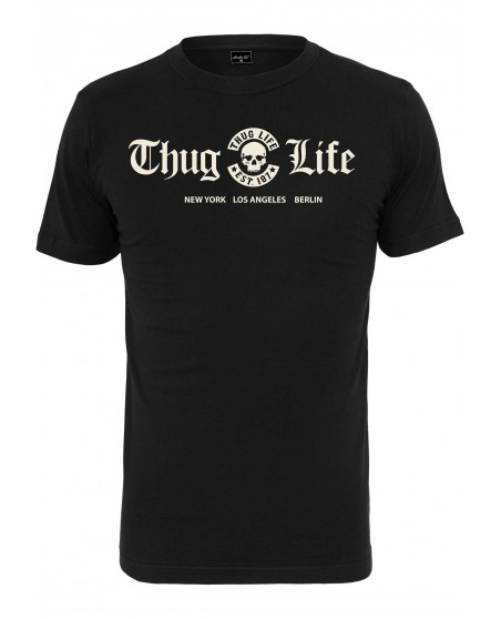 HipHop Thug Life Tee Black