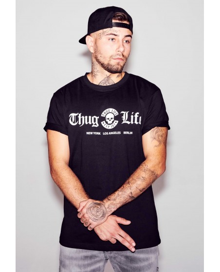 HipHop Thug Life Tee Black