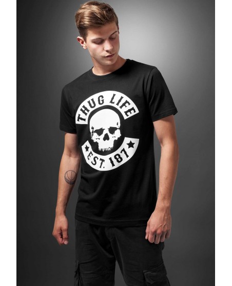 Skull brandlogo Tee Black