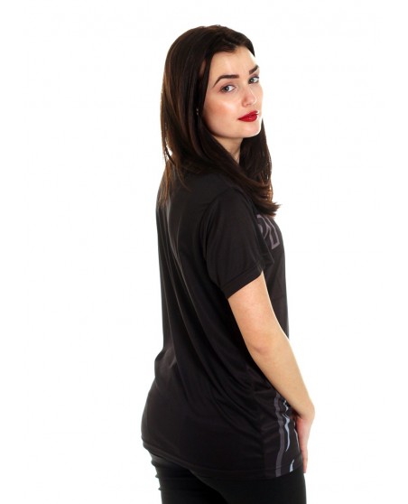 Global Warrior female Tee Black by Pitbos