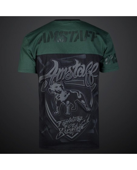 Dog Shield Tee Olive by Amstaff