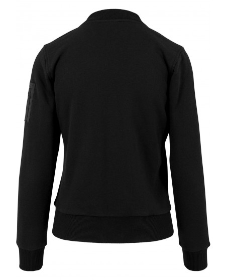 Urban Sweat Bomber Jacket Black