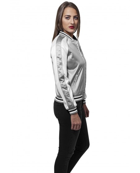 Street Jacket SilverNWhite