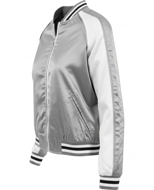 Street Jacket SilverNWhite