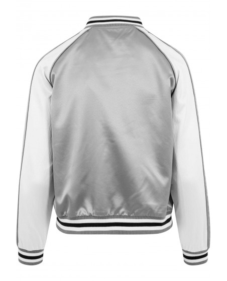 Street Jacket SilverNWhite