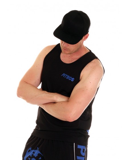 Pitbos Ultimate League Tanktop BlackNBlue