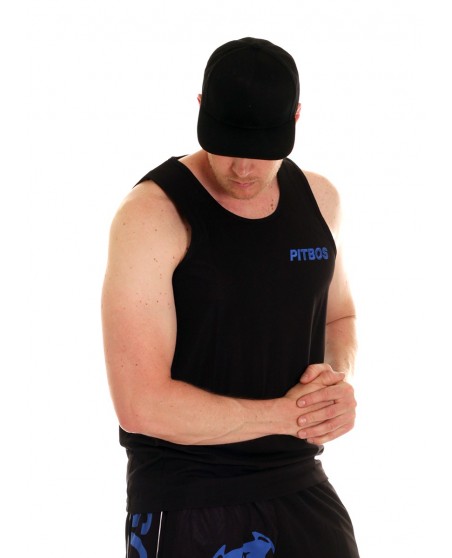 Pitbos Ultimate League Tanktop BlackNBlue