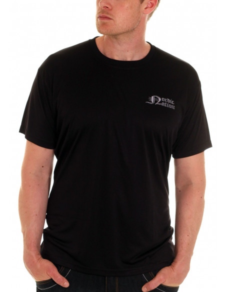 Nordic Worlds Thor's Hammer Tee BlueGrey