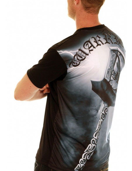 Nordic Worlds Thor's Hammer Tee BlueGrey