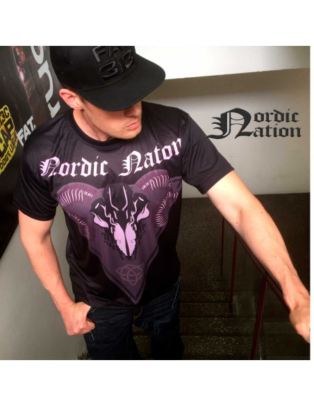 Nordic Worlds Dark Ram Tee