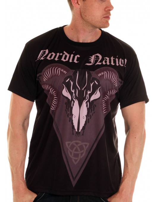 Nordic Worlds Dark Ram Tee