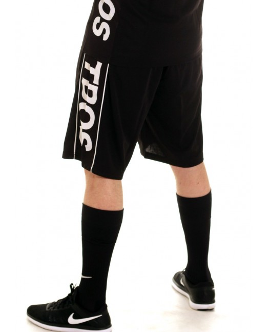 Pitbos Logo Shorts BLackNWhite