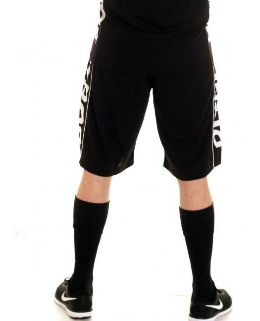 Pitbos Logo Shorts BLackNWhite