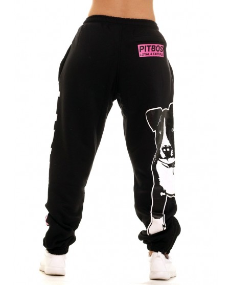 Pitbos Lady BOS5 Sweatpants Black
