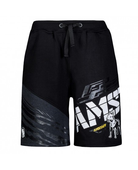 Amstaff Wave Shorts BlackNWhite