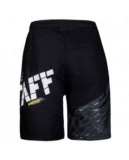 Amstaff Wave Shorts BlackNWhite