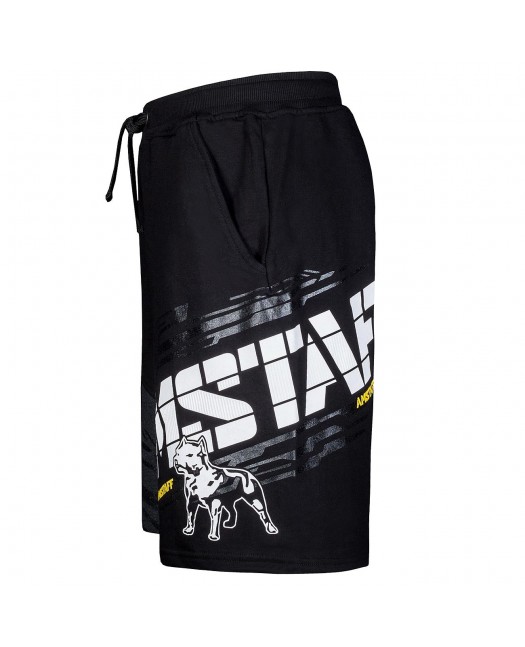 Amstaff Wave Shorts BlackNWhite