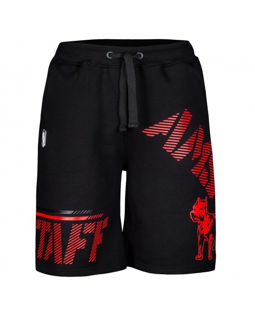Amstaff Logo Shorts BlackNRed