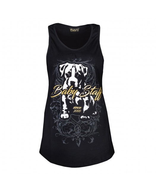 Black Puppy Tanktop by Babystaff