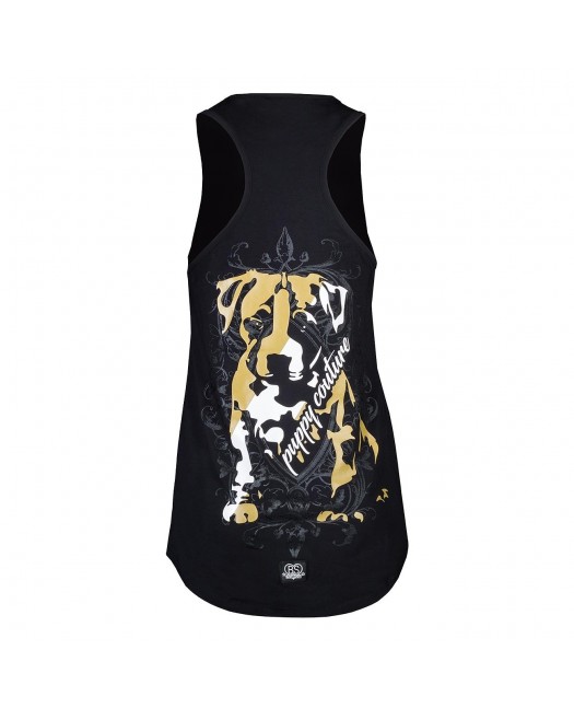 Black Puppy Tanktop by Babystaff