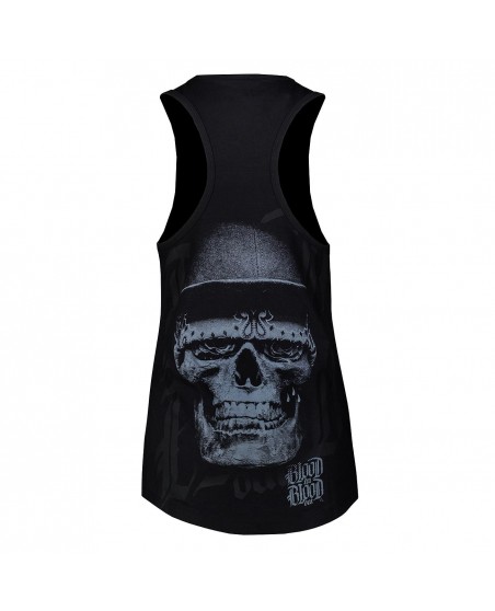 Blood Skull Hat Tanktop