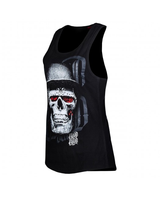 Blood Skull Hat Tanktop