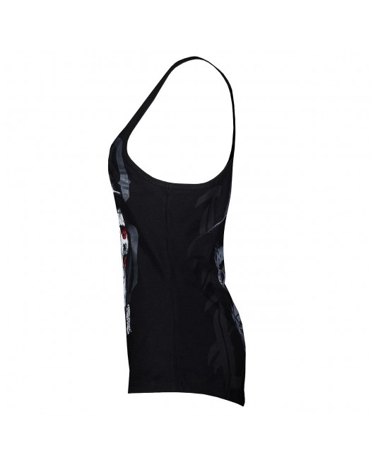 Blood Skull Hat Tanktop