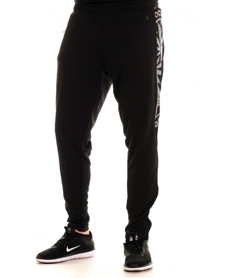 BSAT Smokin Track Pants BlackNSilver