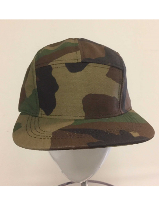 Solid Bike Cap Camo Green