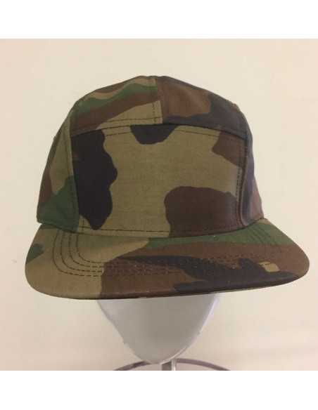 Solid Bike Cap Camo Green