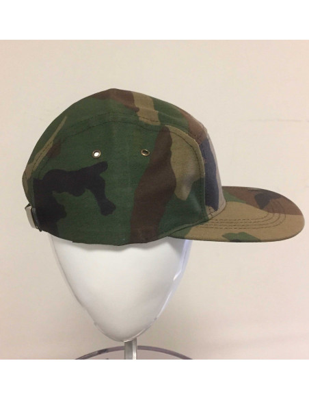 Solid Bike Cap Camo Green