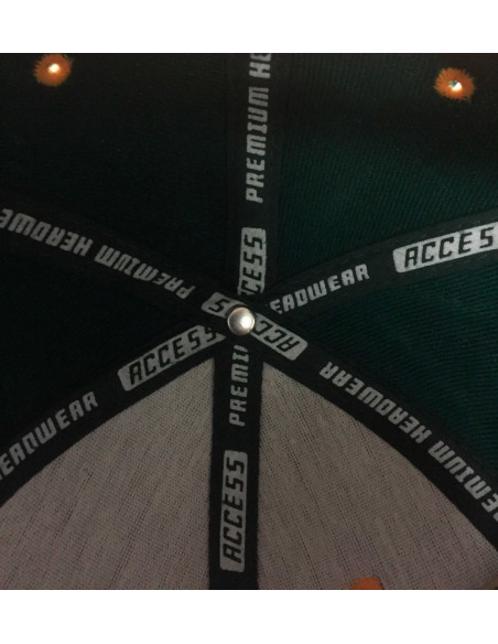 Access Apparel Snapback GreenNYellowGold