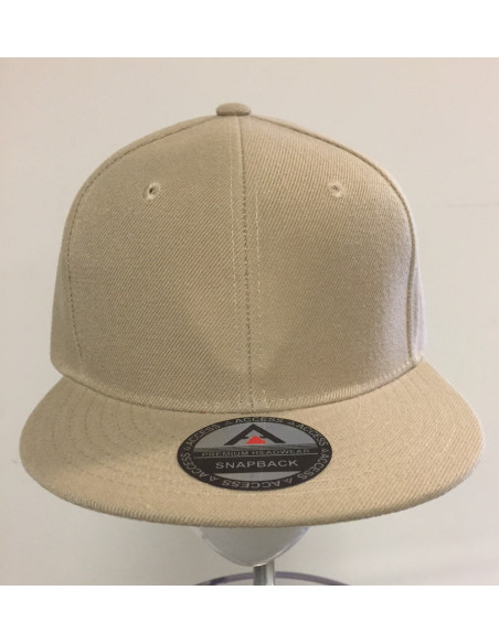 Access Apparel Snapback Cap Khaki