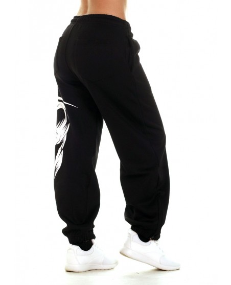 Cali Skull Sweatpants Black by BSAT